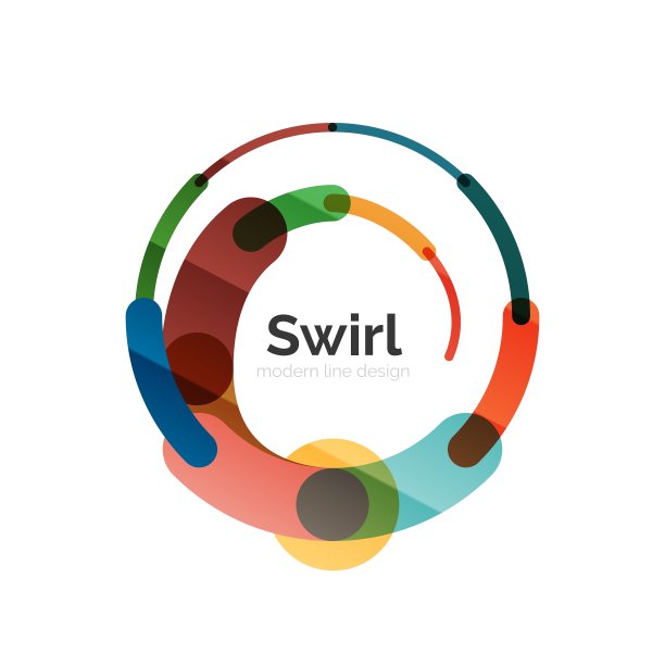 漩涡圆的标志图片下载