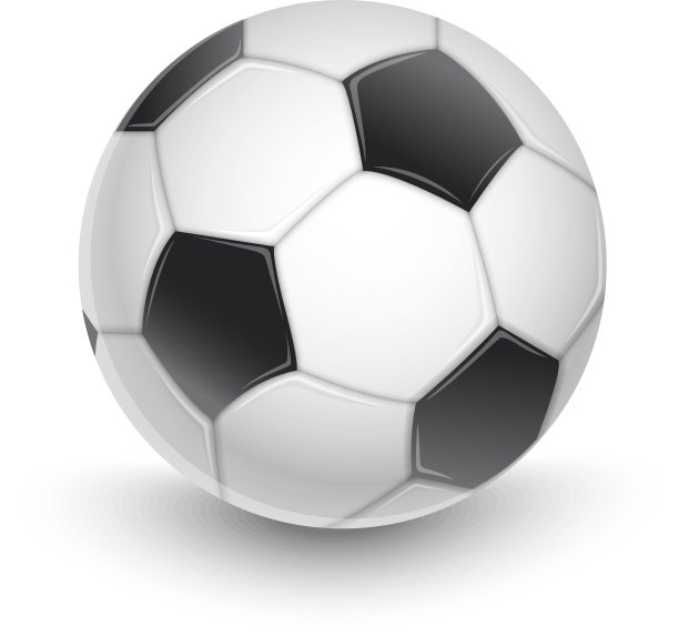 足球孤立在白色图片下载