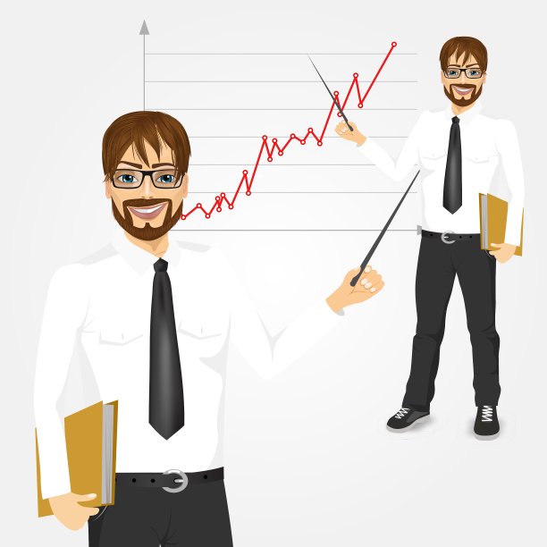 年轻的时髦商人出席图片下载