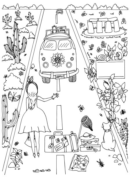 Zen Tangle女孩和狗图片下载