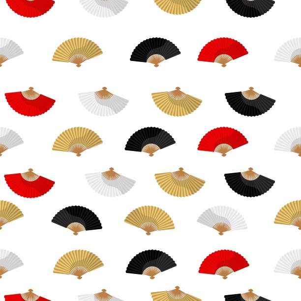 折扇模式图片下载