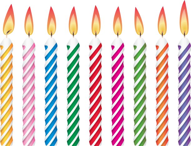 生日蜡烛图片下载