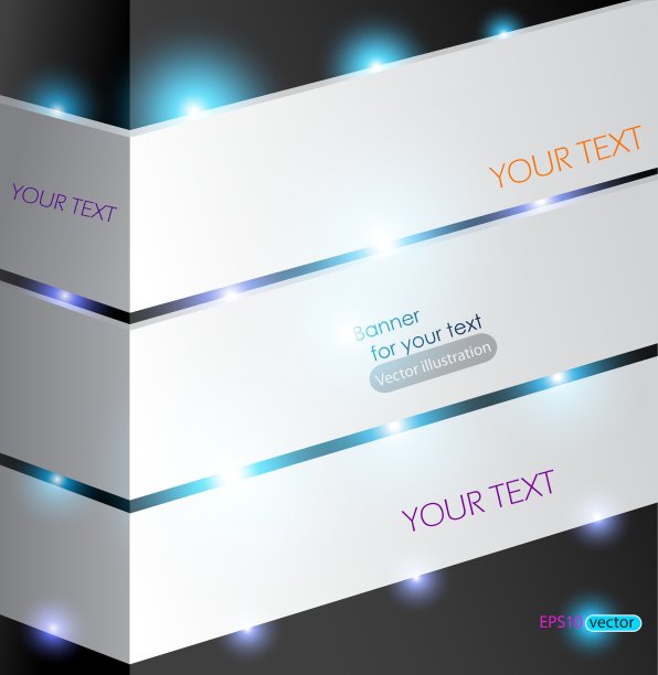 白色抽象面板文本与照明图片下载