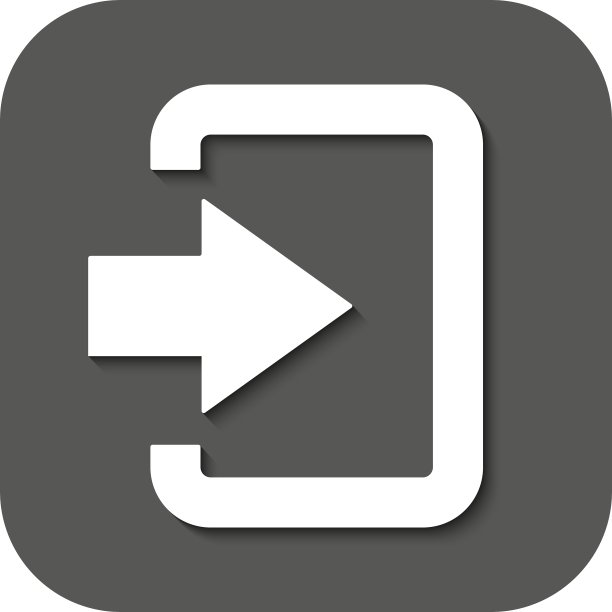 登录图标：入口和输入权限验证图片下载