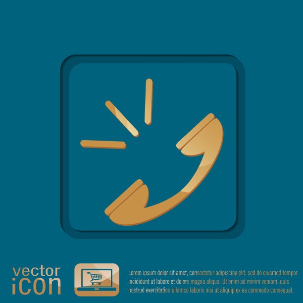 呼入和呼出的电话符号图片下载