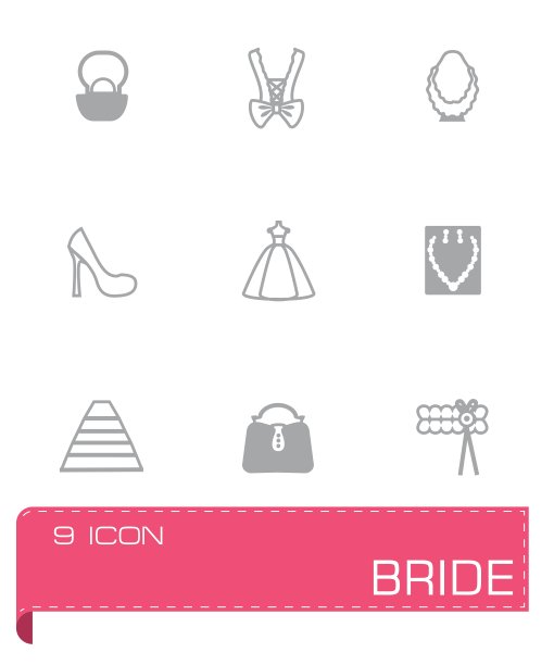 新娘图标设置图片下载