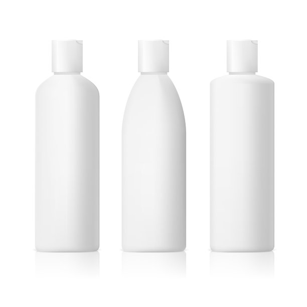 白色背景上的一组化妆品图片下载