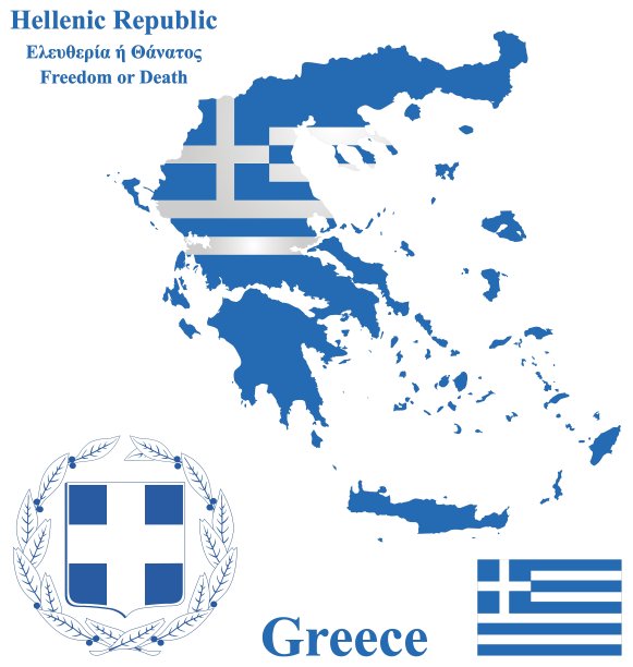 希腊的国旗图片下载