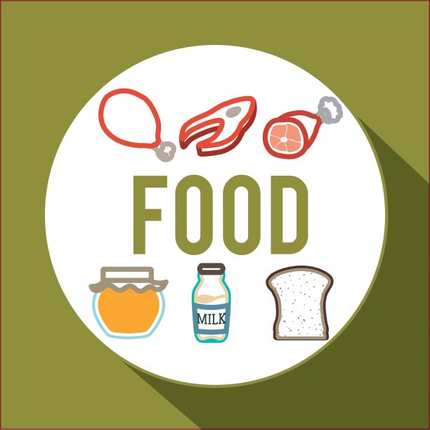 菜单和食物设计图片下载