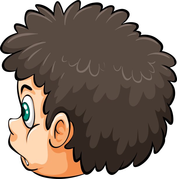 一个男孩的头图片下载