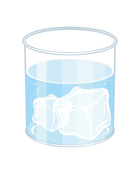 白色背景下的饮料特写镜头图片下载