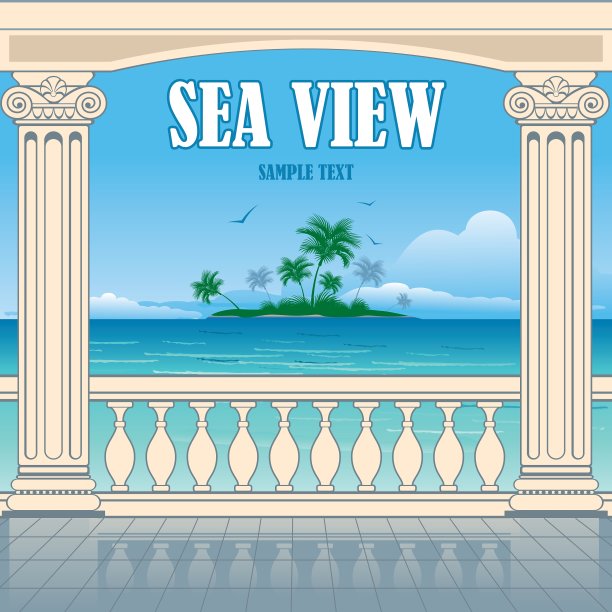 美妙的海景图片下载