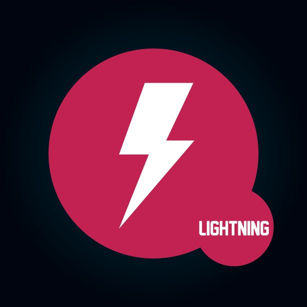 闪电图标图片下载