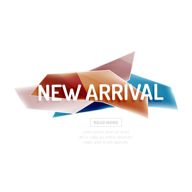 几何形状的广告促销横幅图片下载