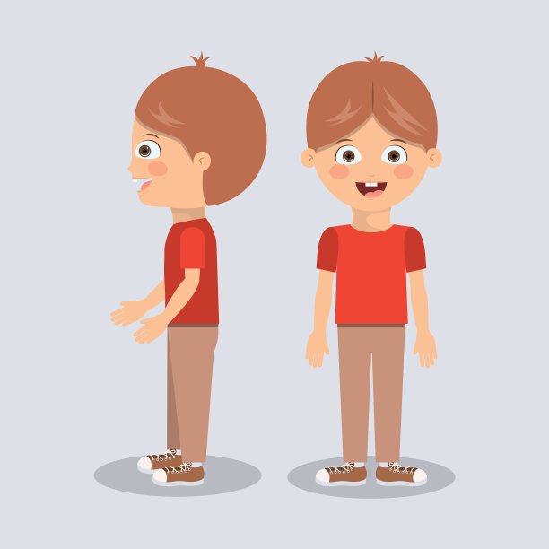 男孩角色设计图片下载