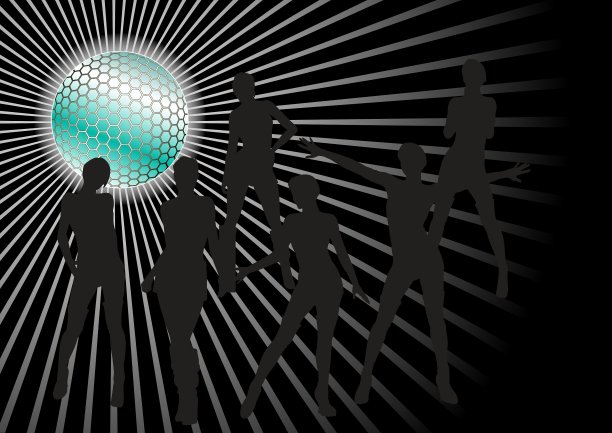 女孩们在跳迪斯科图片下载