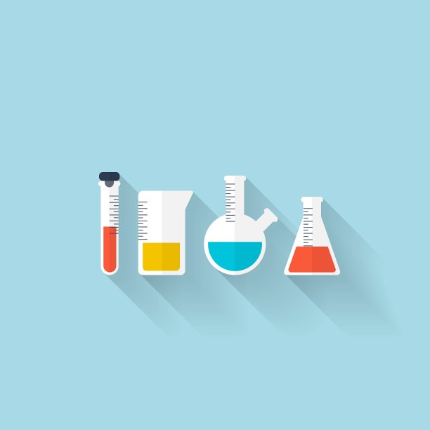 扁平风格网页互联网烧瓶图标集图片下载