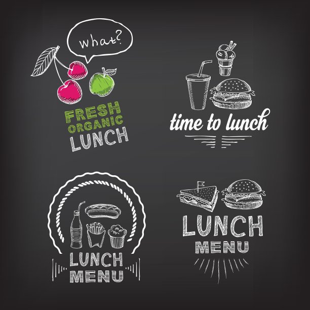 午餐菜单餐厅设计图片下载