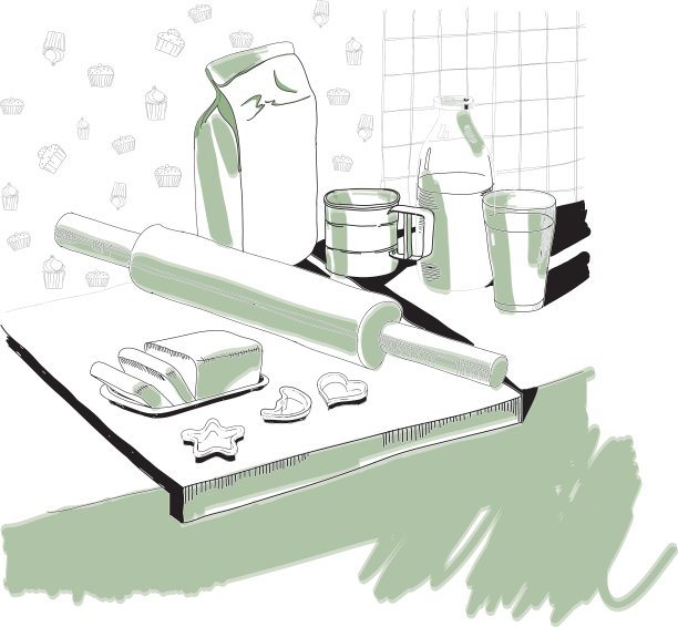 烘焙配件图片下载