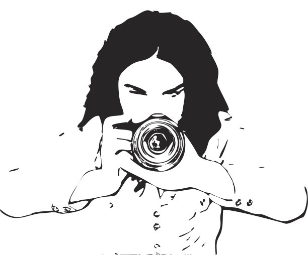 女孩的摄影师图片下载