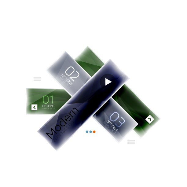 彩色条纹玻璃几何信息图图片下载