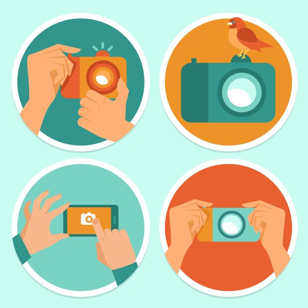 相机和移动摄影图片下载