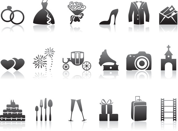 婚礼的图标图片下载