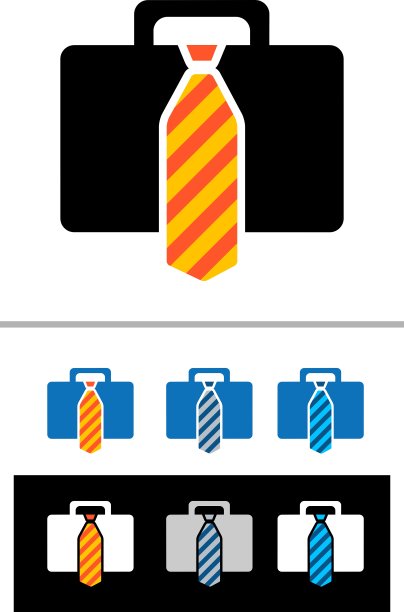 公文包的图标图片下载
