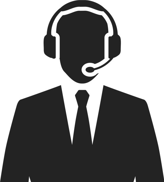 呼叫中心话务员戴耳机图片下载