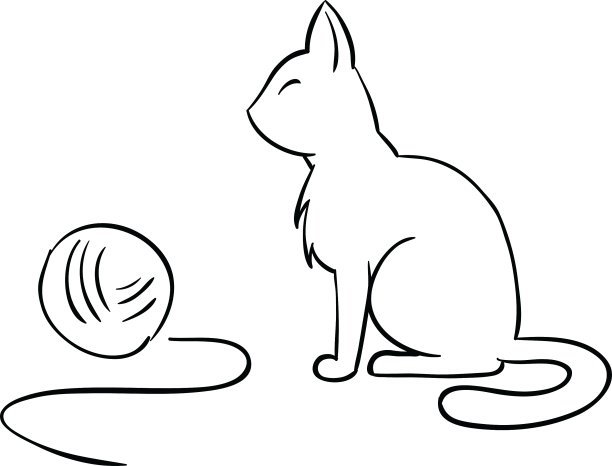 卡通猫图片下载