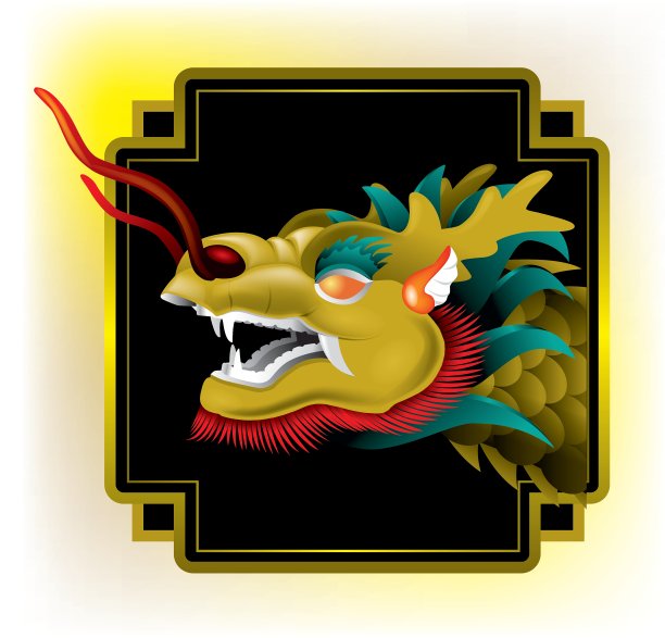 龙插画图片下载