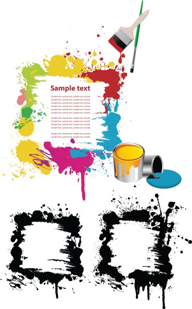 枯燥乏味的油漆飞溅图片下载