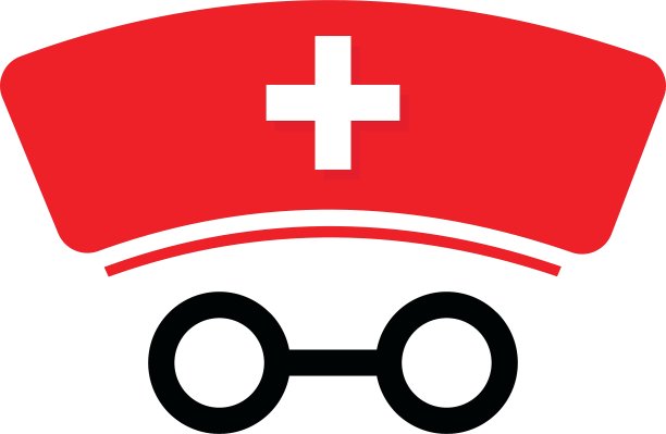 医疗标志图标健康概念眼镜图片下载