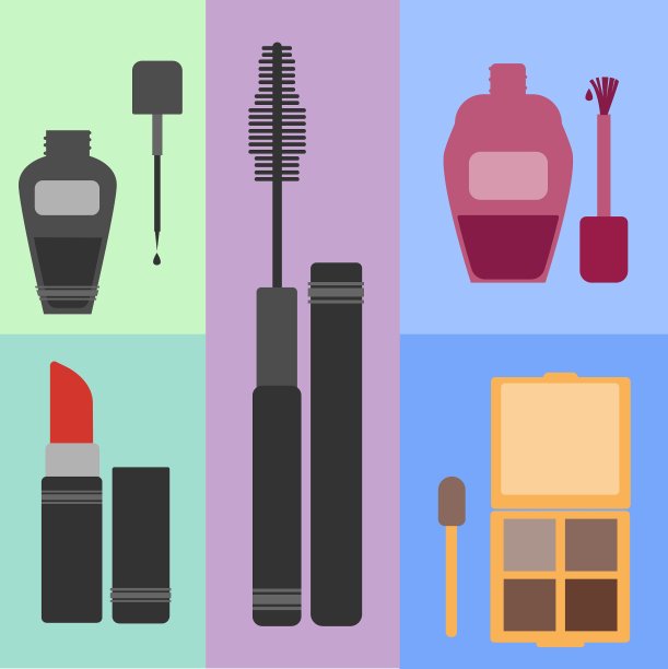 女士化妆品套装图片下载