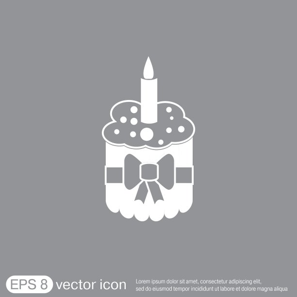 生日蛋糕的图标图片下载