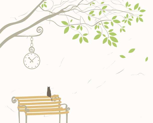 树和猫图片下载