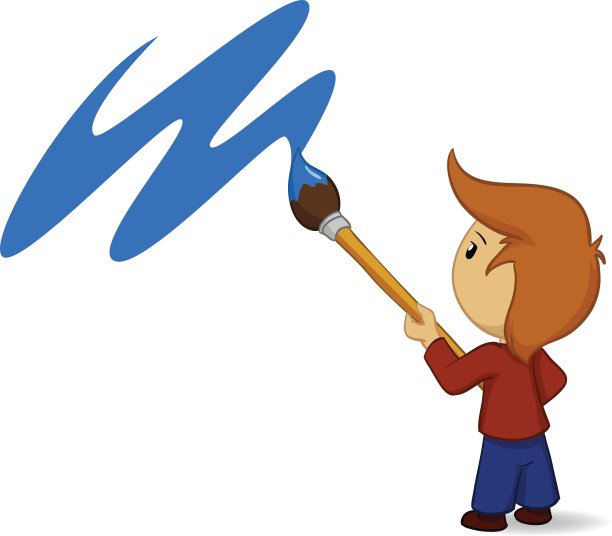 卡通画家图片下载