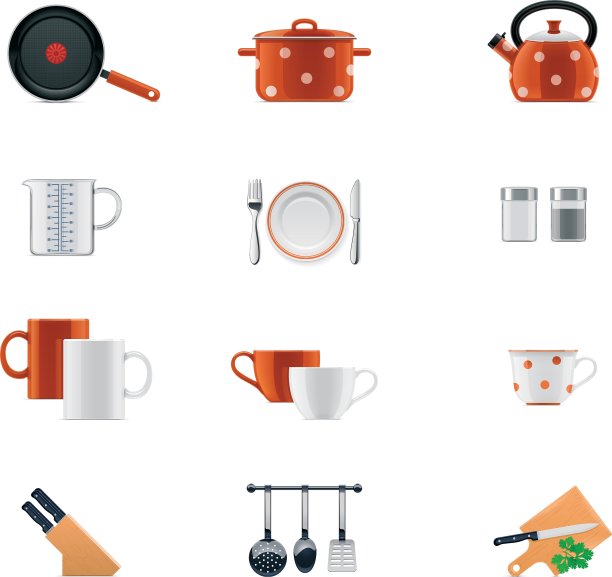 厨具图标设置图片下载