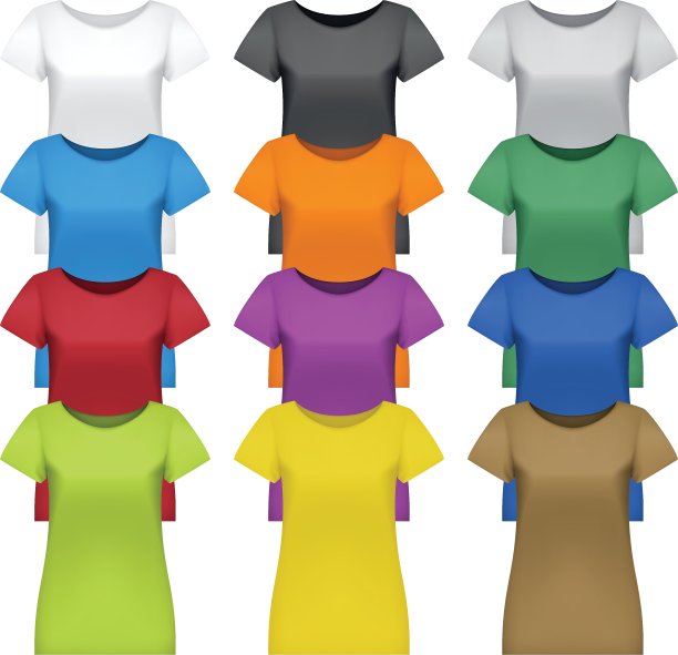 女性t恤图片下载