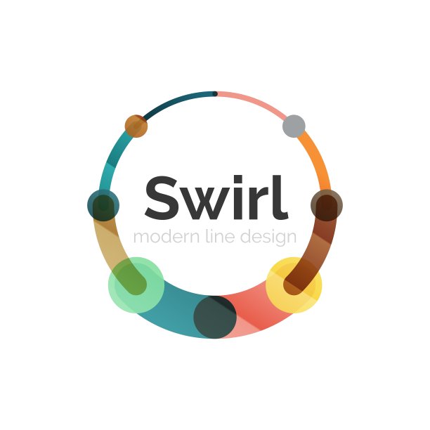 漩涡圆的标志图片下载