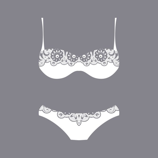 白色的内衣图片下载