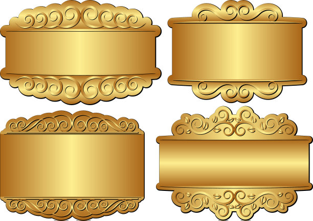 金色的旗帜图片下载