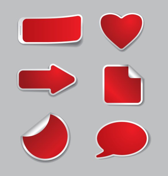 空的贴纸图片下载