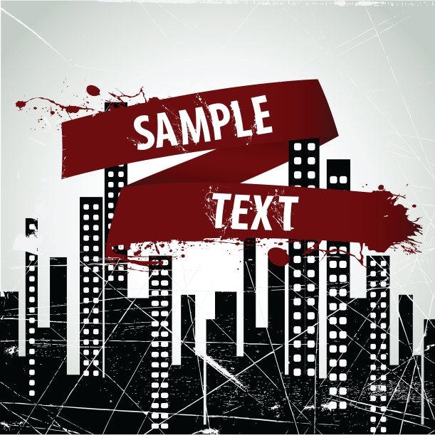 城市框架图片下载