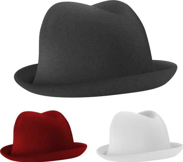 圆顶礼帽设置模板图片下载