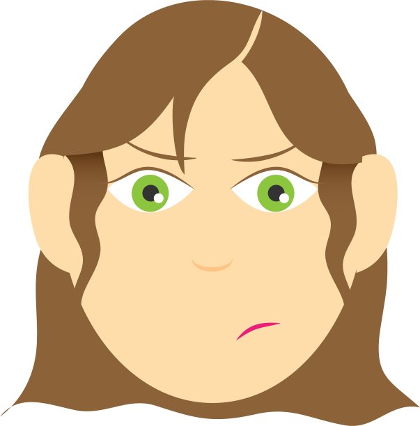 女人的特写肖像图片下载