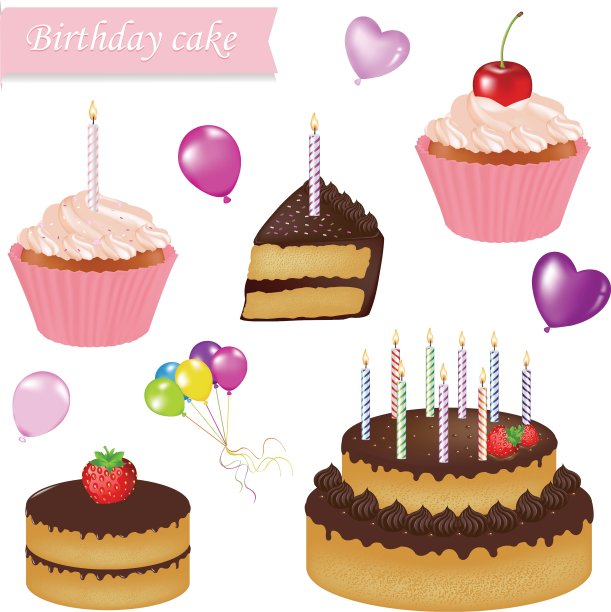 生日蛋糕集图片下载