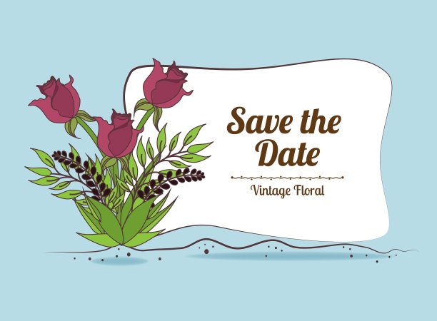 保存日期设计图片下载