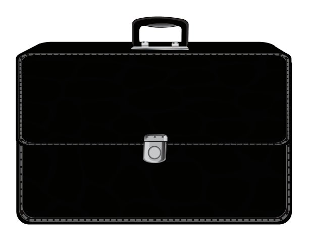 黑色的公文包图片下载