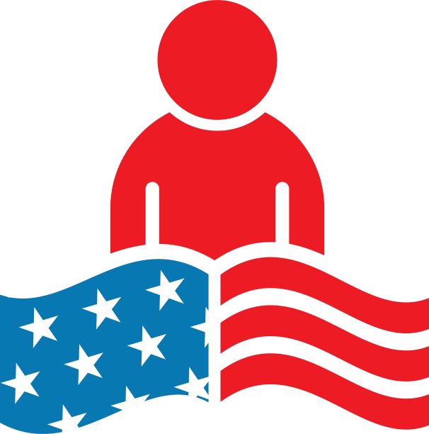 美国人民美国标志图标图片下载